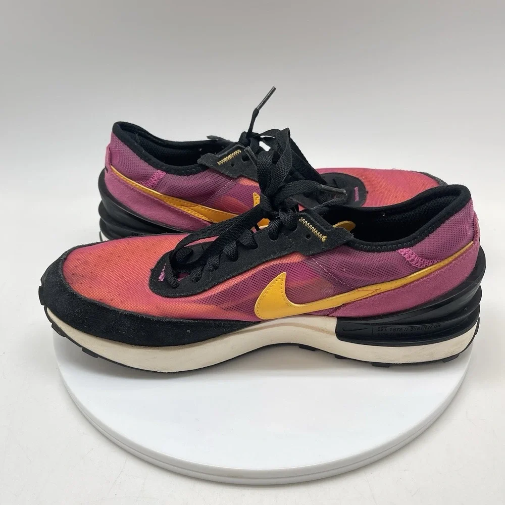 Nike Waffle One Sneakers Youth 7Y Purple Athletic‎ Running DC0481-600 Shoes